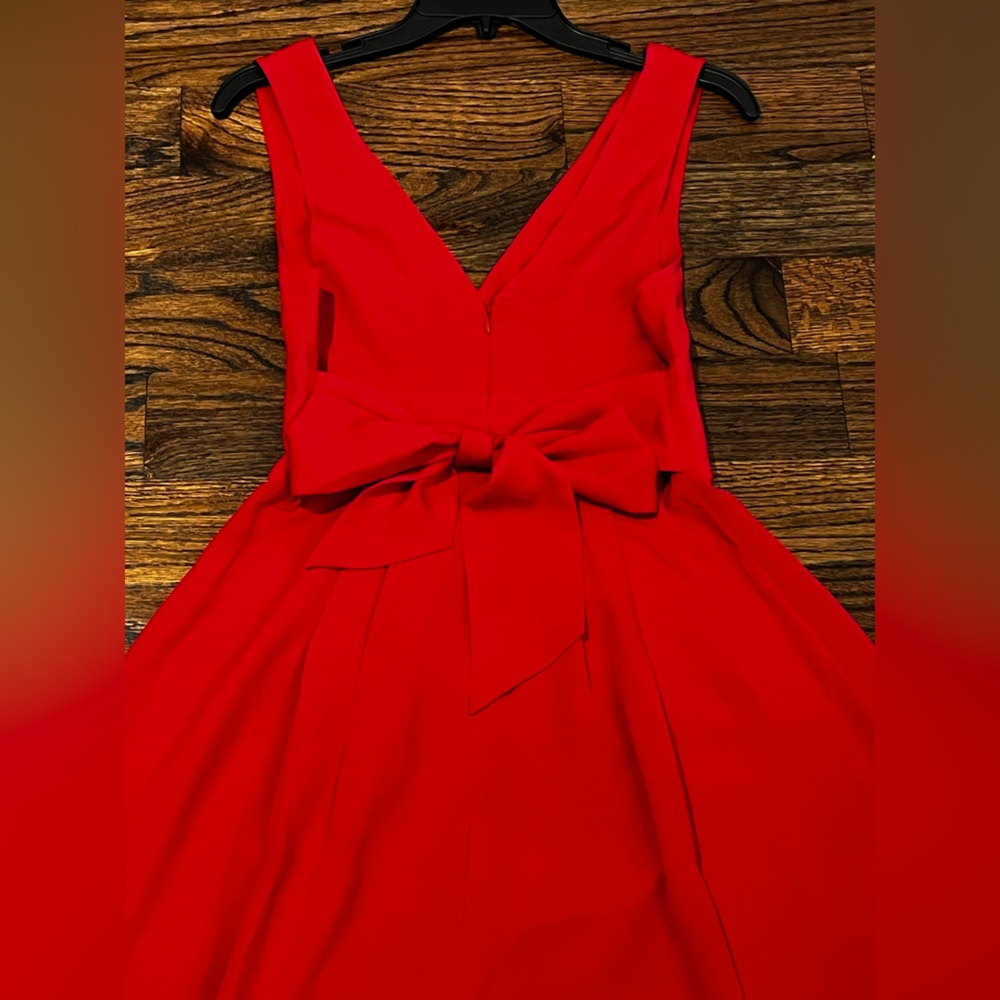 Victoria's Secret Vibrant Red Backless Dress